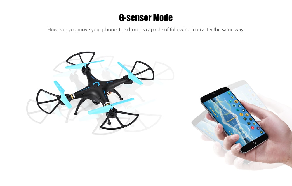 Τηλεκατευθυνόμενο Ελικόπτερο Quadcopter Drone με G-Sensor, Height Control, Hover Function 2.4GHz 6ch 3D-360 Degrees Eversion Explorer Helicopter για Απίθανα Ακροβατικά